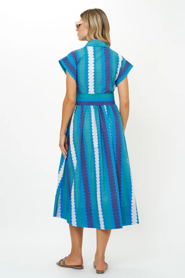 Meko Belted Shirt Dress