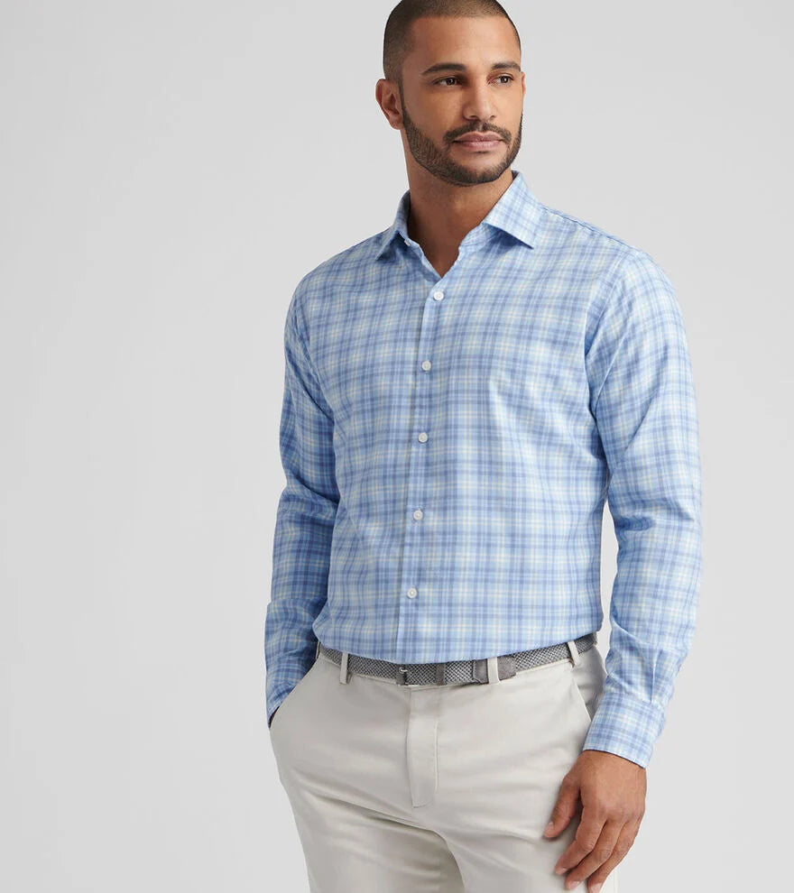 Bar Harbor Performance Flannel Sport Shirt