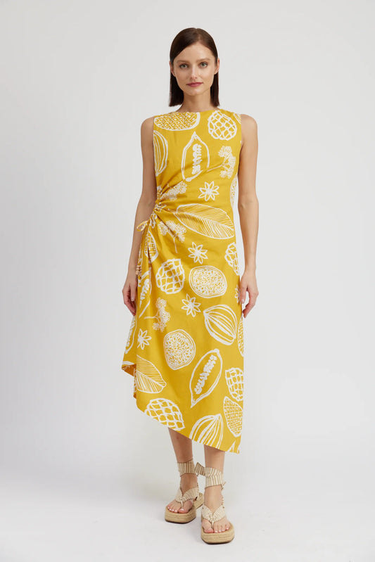 Golden Fruit Dress